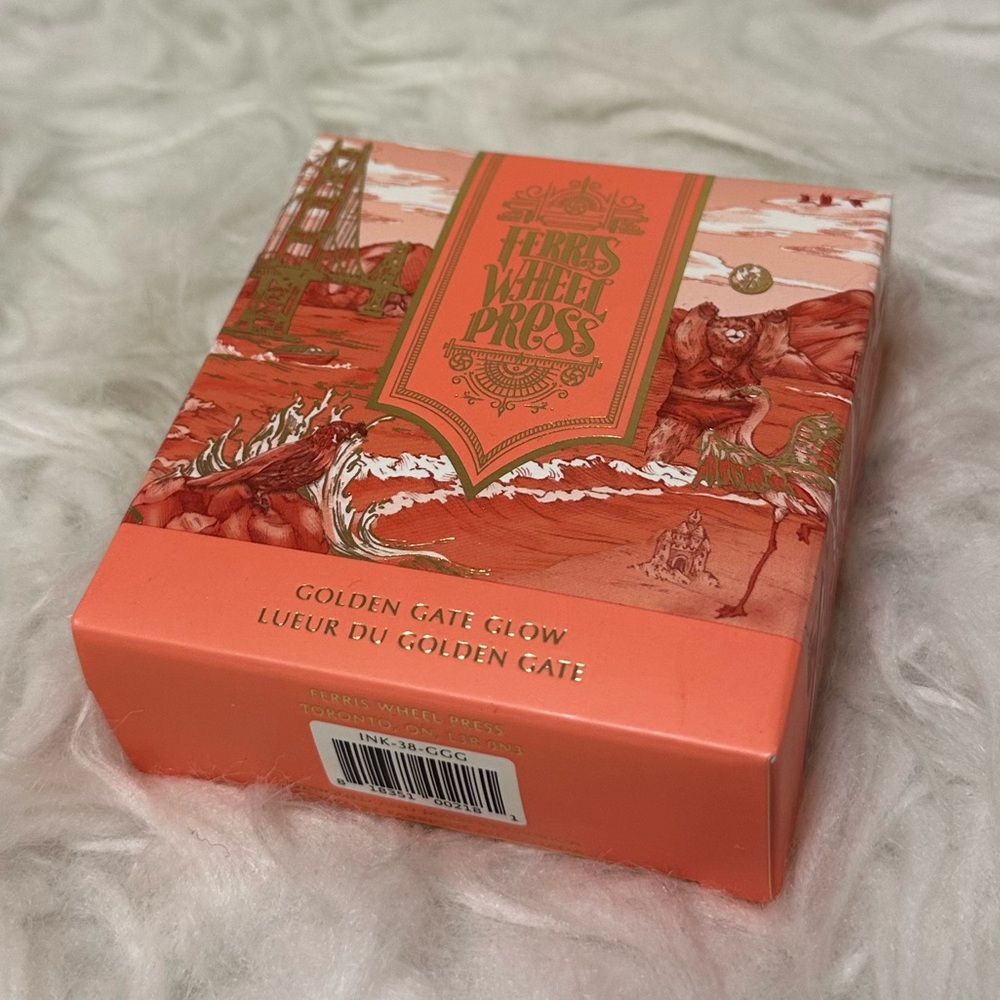 Ferris wheel press fountain pen inks, golden gate glow